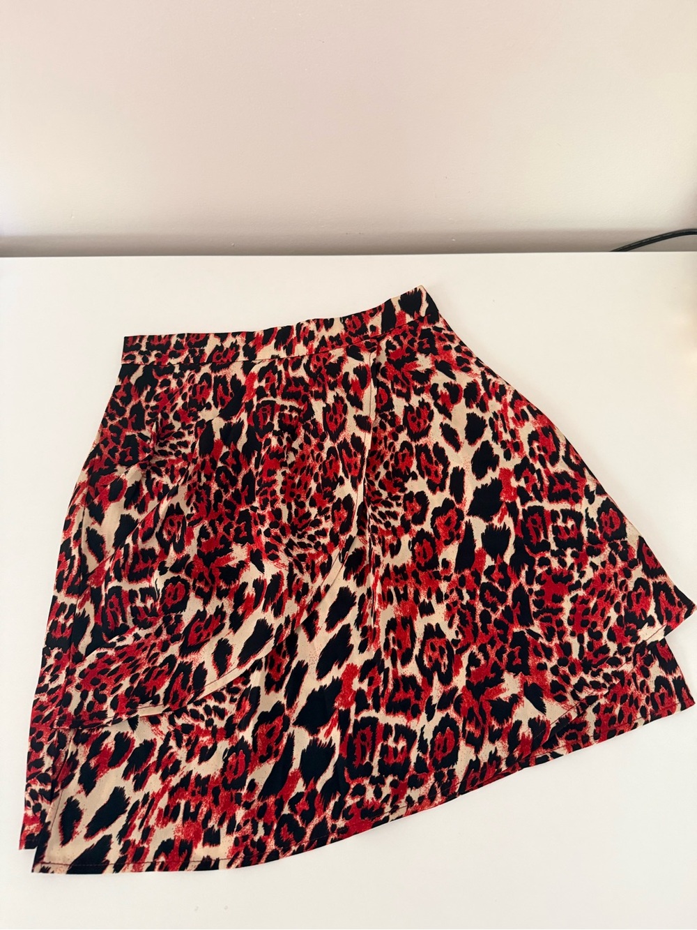 Princess Polly Leopard Print Mini Skirt